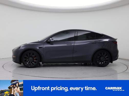 Gray 2022 Tesla Model Y Performance