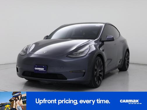 Gray 2022 Tesla Model Y Performance