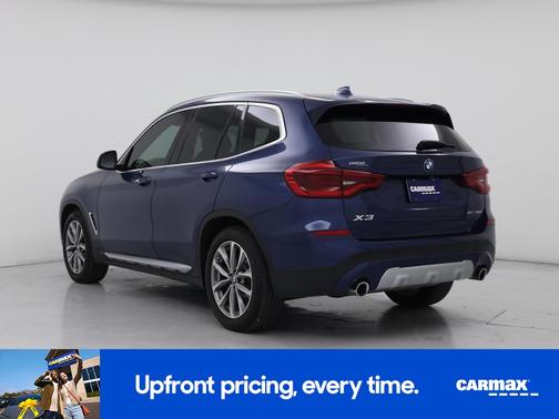Blue 2019 BMW X3 sDrive30i