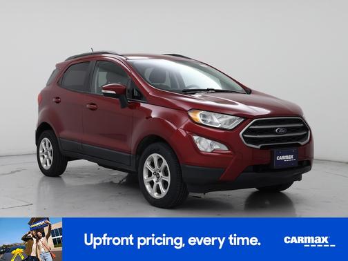 Red 2019 Ford EcoSport SE