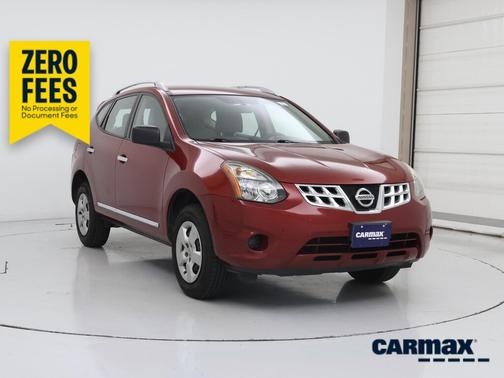 Red 2015 Nissan Rogue Select S