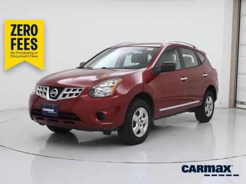 Red 2015 Nissan Rogue Select S