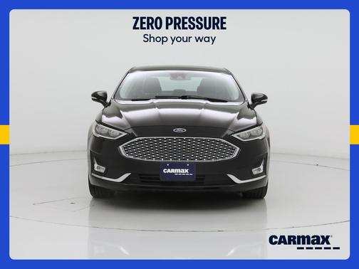 Black 2019 Ford Fusion Titanium