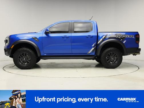 Blue 2024 Ford Ranger Raptor
