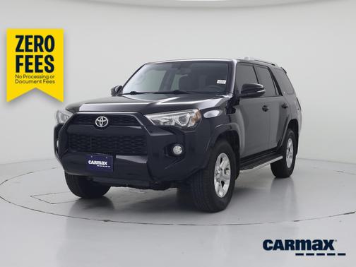 Black 2016 Toyota 4Runner SR5 Premium