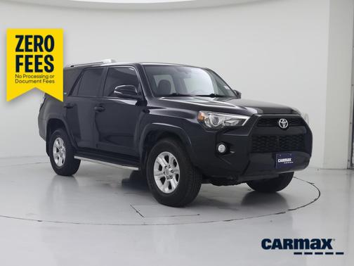 Black 2016 Toyota 4Runner SR5 Premium