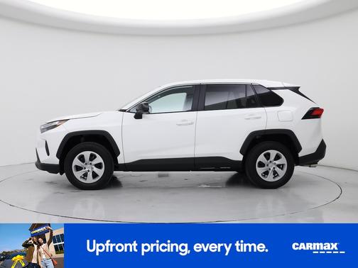 White 2025 Toyota RAV4 LE