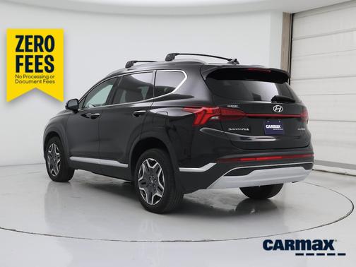 Black 2023 Hyundai SANTA FE HEV Limited