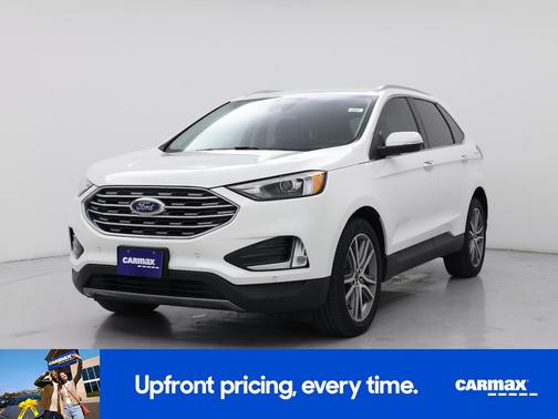 White 2023 Ford Edge Titanium