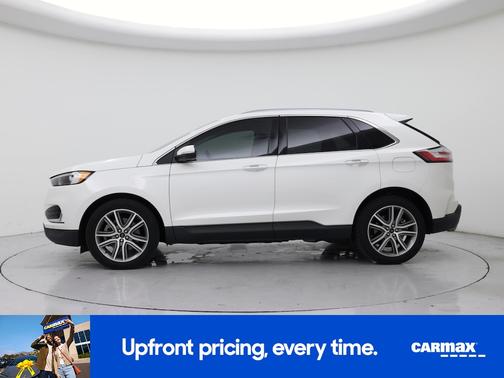 White 2023 Ford Edge Titanium