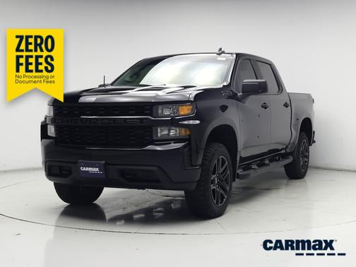 Black 2021 Chevrolet Silverado 1500 Custom Trail Boss