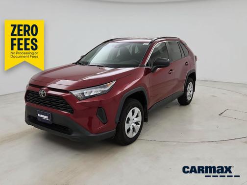 Burgundy 2020 Toyota RAV4 LE