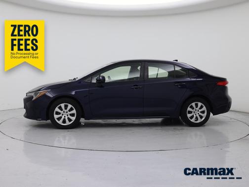 Blue 2020 Toyota Corolla LE
