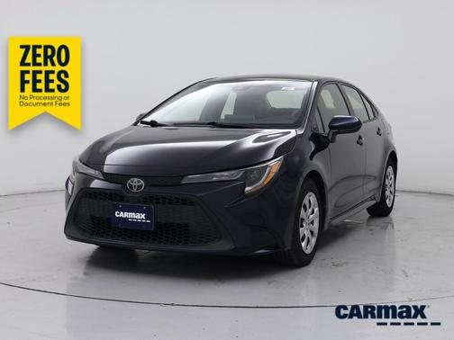Blue 2020 Toyota Corolla LE