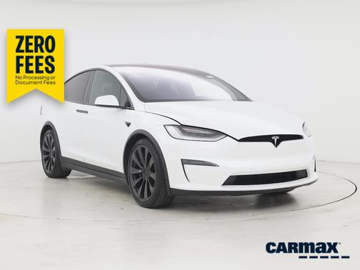 Pearl 2022 Tesla Model X Plaid