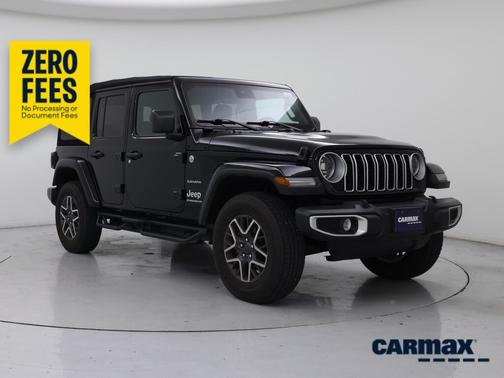 Black 2024 Jeep Wrangler Sahara