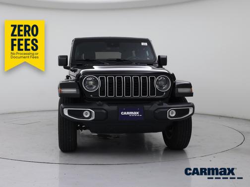 Black 2024 Jeep Wrangler Sahara