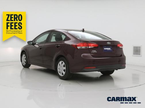 Burgundy 2017 Kia Forte LX
