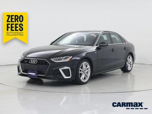Black 2024 Audi A4 S-Line Premium Plus