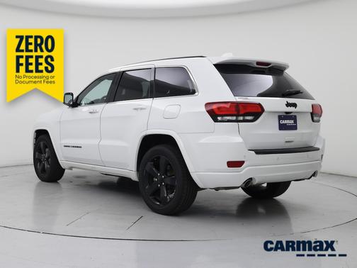 White 2015 Jeep Grand Cherokee Altitude
