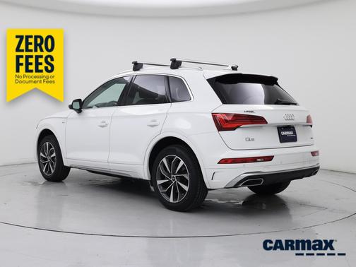 White 2023 Audi Q5 S-Line Premium Plus