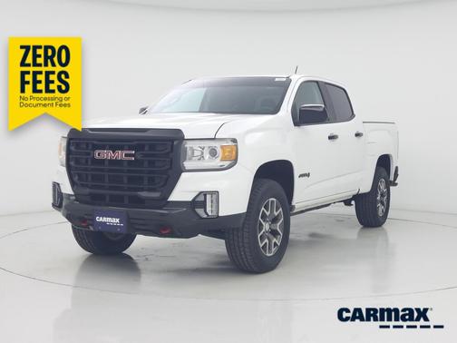 White 2021 GMC Canyon AT4
