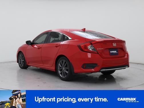 Red 2019 Honda Civic EX-L