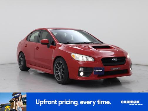 Red 2017 Subaru WRX Premium
