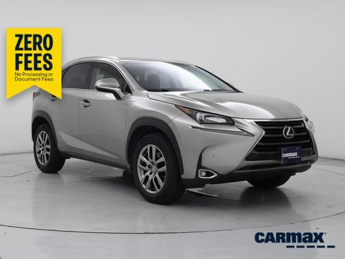 Silver 2016 Lexus NX 200t