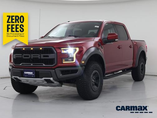 Burgundy 2018 Ford F-150 SVT Raptor