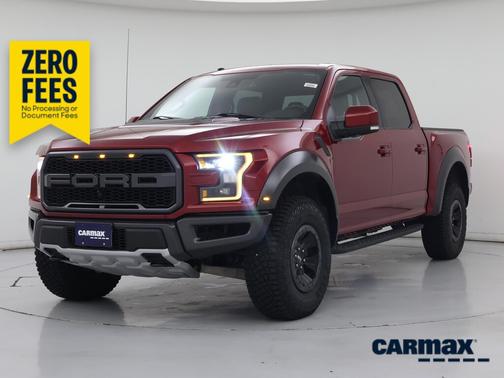 Burgundy 2018 Ford F-150 SVT Raptor