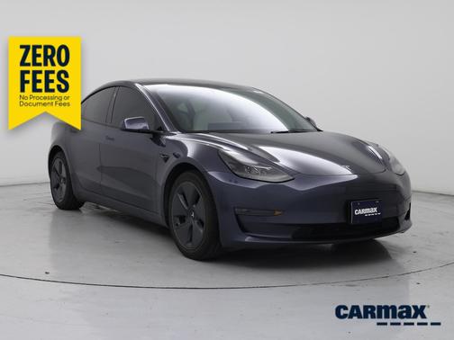 Gray 2022 Tesla Model 3