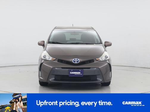 Brown 2015 Toyota Prius v Three