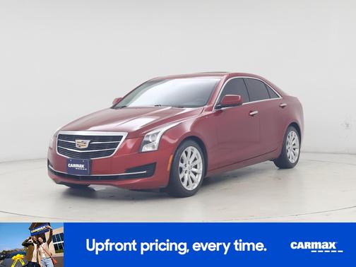 Red 2018 Cadillac ATS
