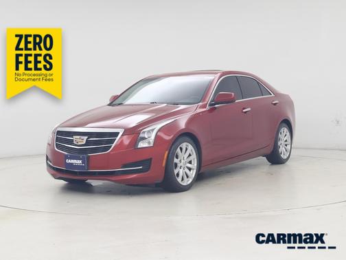 Red 2018 Cadillac ATS