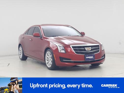 Red 2018 Cadillac ATS