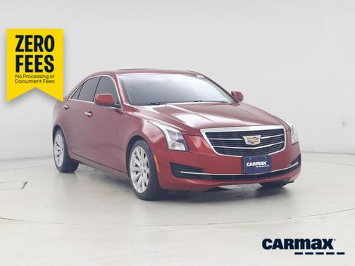 Red 2018 Cadillac ATS