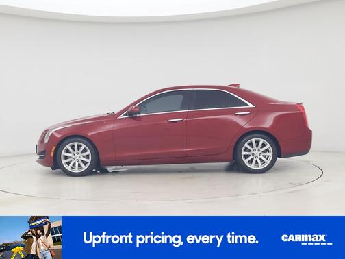 Red 2018 Cadillac ATS