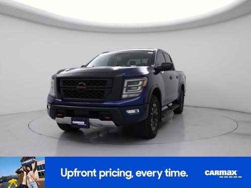 Blue 2022 Nissan Titan PRO-4X