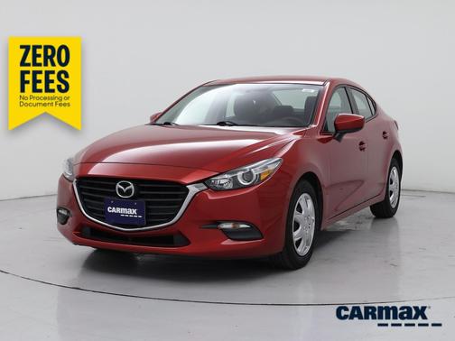 Red 2017 Mazda Mazda3 Sport