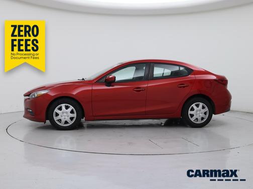 Red 2017 Mazda Mazda3 Sport