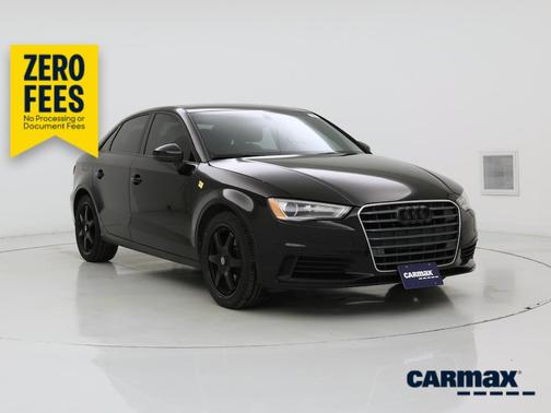 Black 2016 Audi A3 Premium