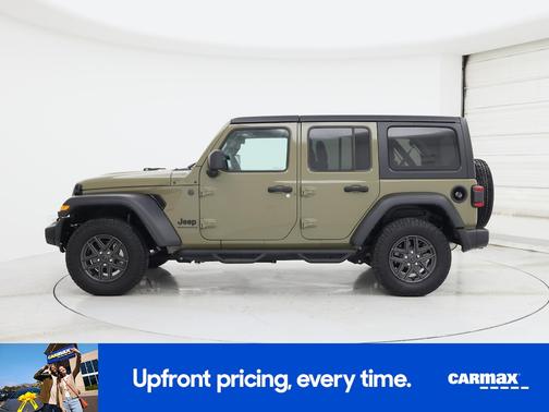 Green 2025 Jeep Wrangler Sport S