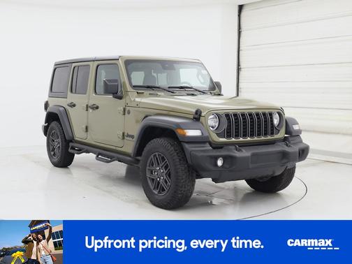 Green 2025 Jeep Wrangler Sport S