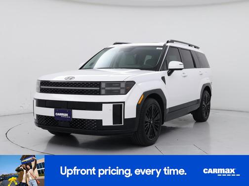 White 2025 Hyundai SANTA FE HEV Calligraphy