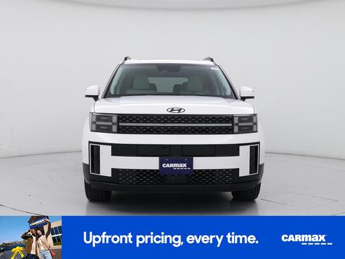 White 2025 Hyundai SANTA FE HEV Calligraphy