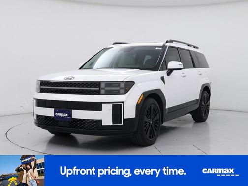 White 2025 Hyundai SANTA FE HEV Calligraphy