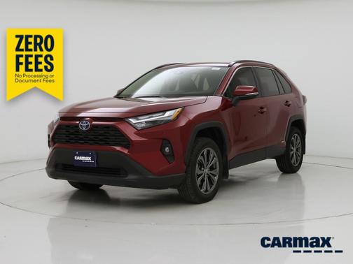 Red 2024 Toyota RAV4 Hybrid XLE Premium