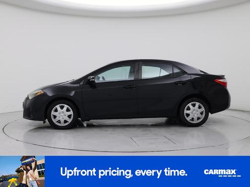 Black 2014 Toyota Corolla S
