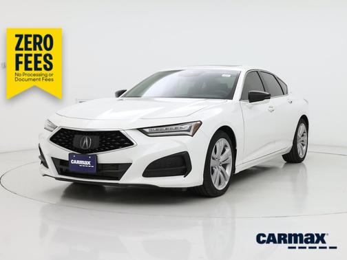 White 2023 Acura TLX Technology